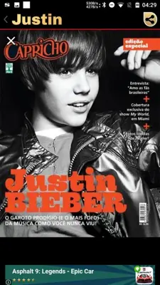 Justin Bieber Videos Web android App screenshot 7